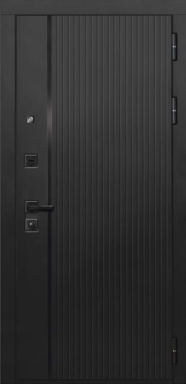 Дверь ДвериПРО L-45 ФЛЗ-618 черный кварц DPRO220911