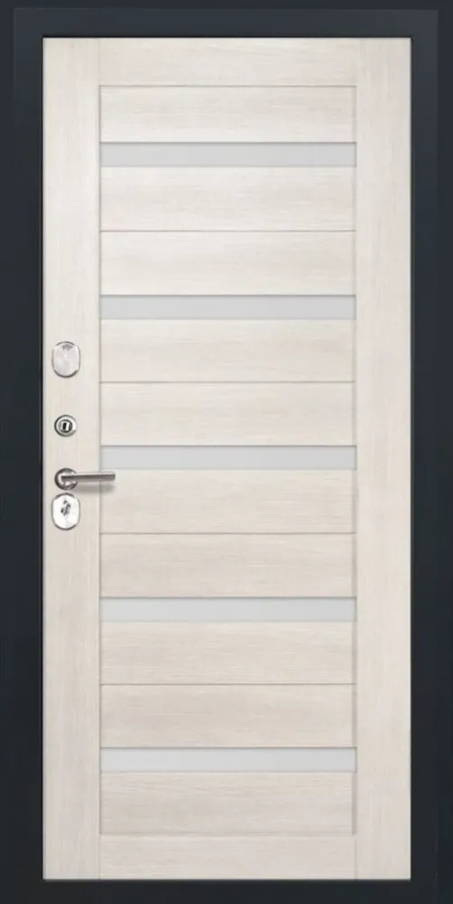 Товар Дверь ДвериПРО Аура СБ-1 (ст. белое, 16мм, беленый дуб) DPRO221064